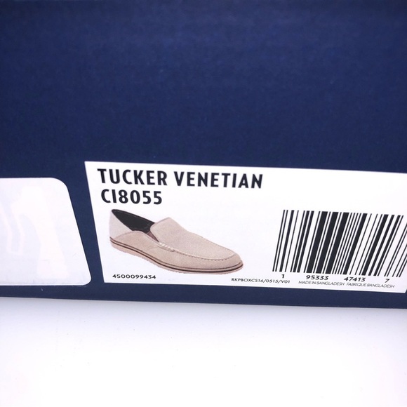 ROCKPORT Men's Tucker Venetian Slip On Loafers Shoes Stone  $115 New - Picture 7 of 8